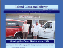 Tablet Screenshot of islandglassobx.com